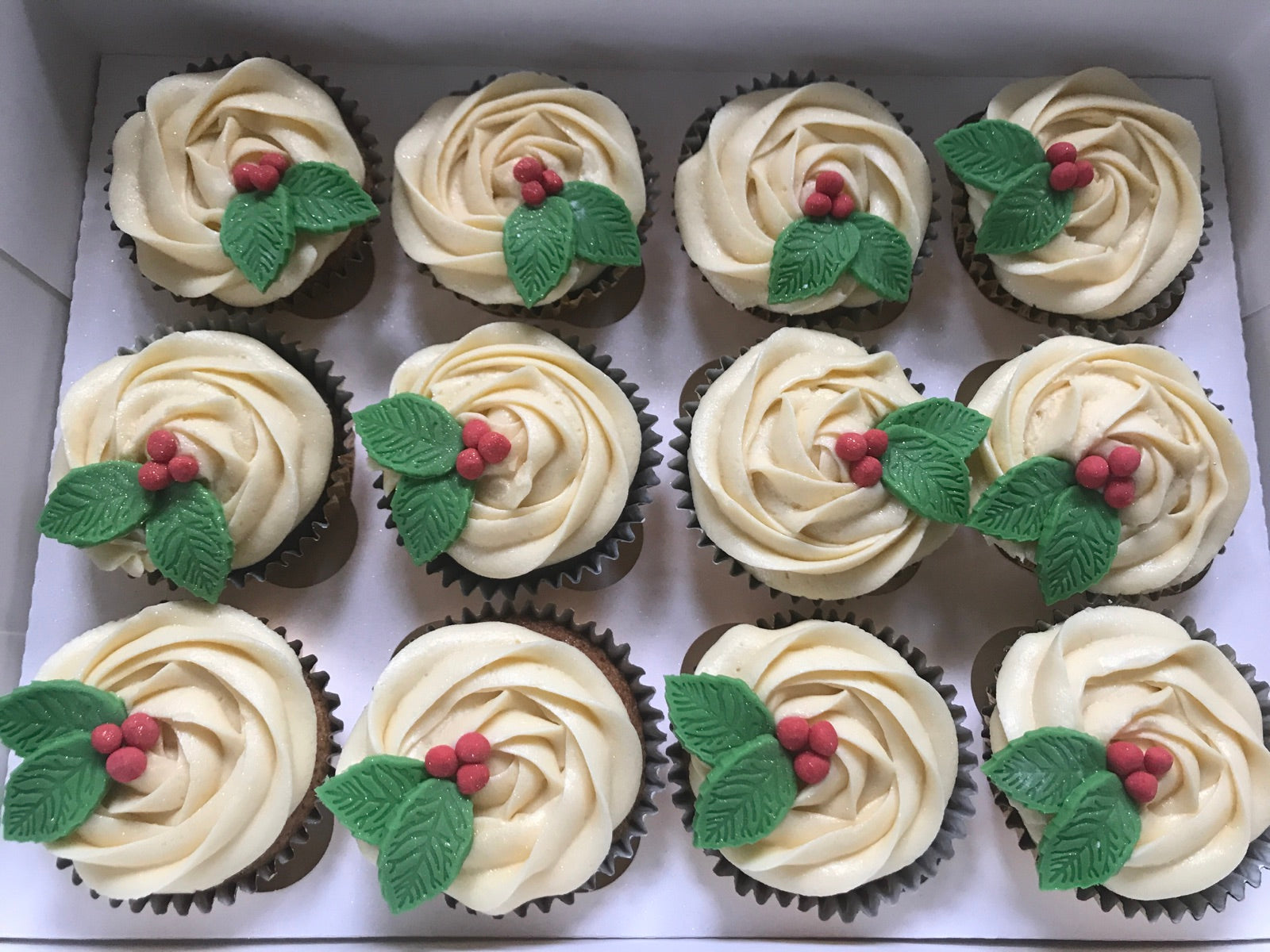 Bespoke cake and cupcake portfolio example