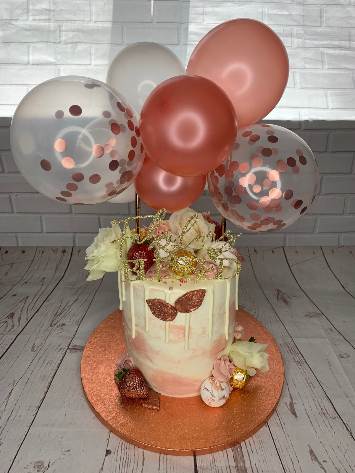 Corporate cupcake and branded bake example