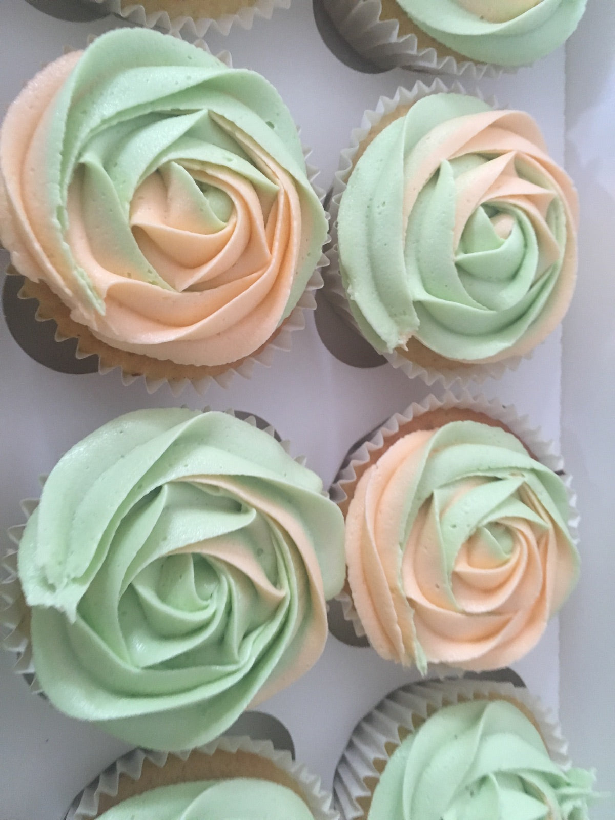 Corporate cupcake and branded bake example