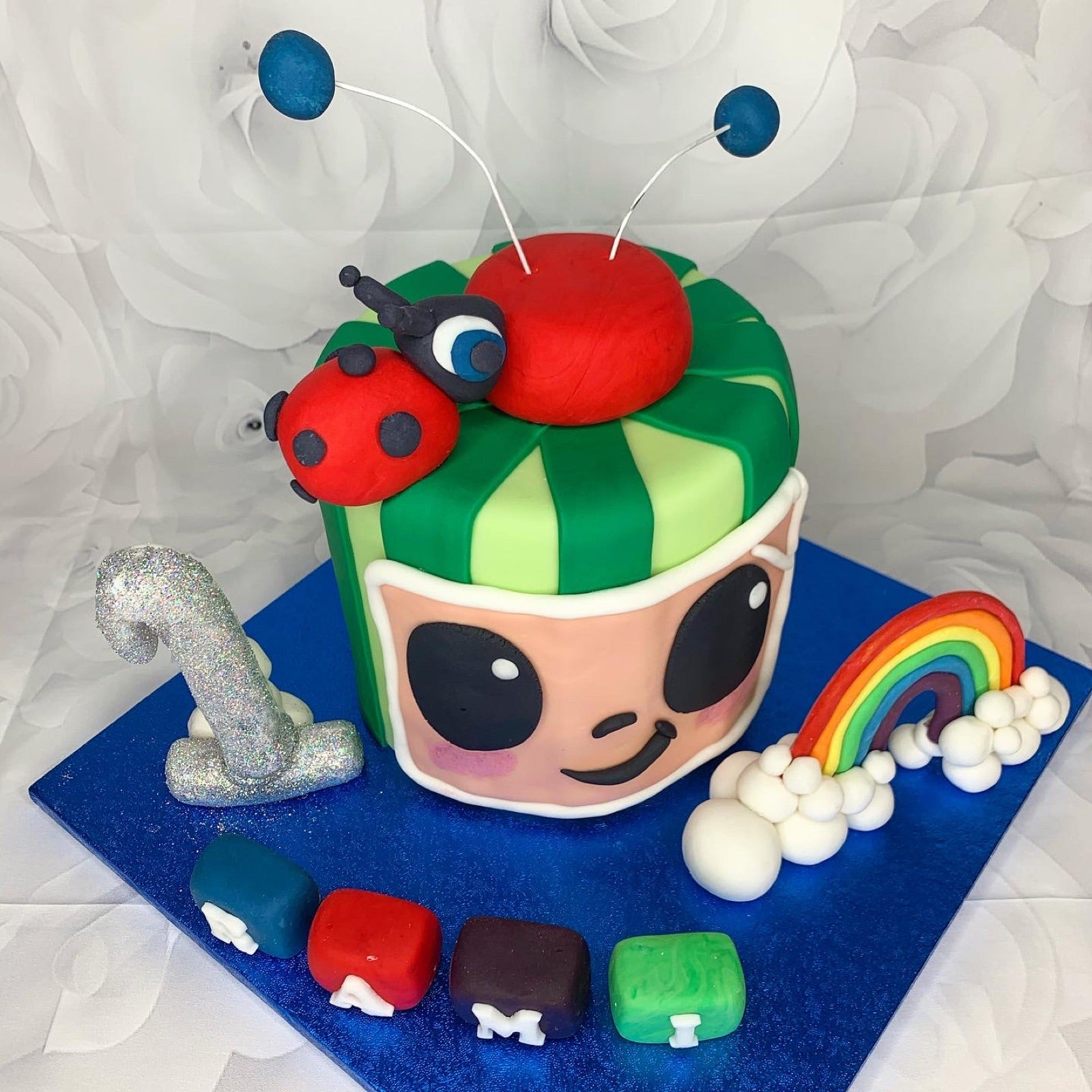 Corporate cupcake and branded bake example