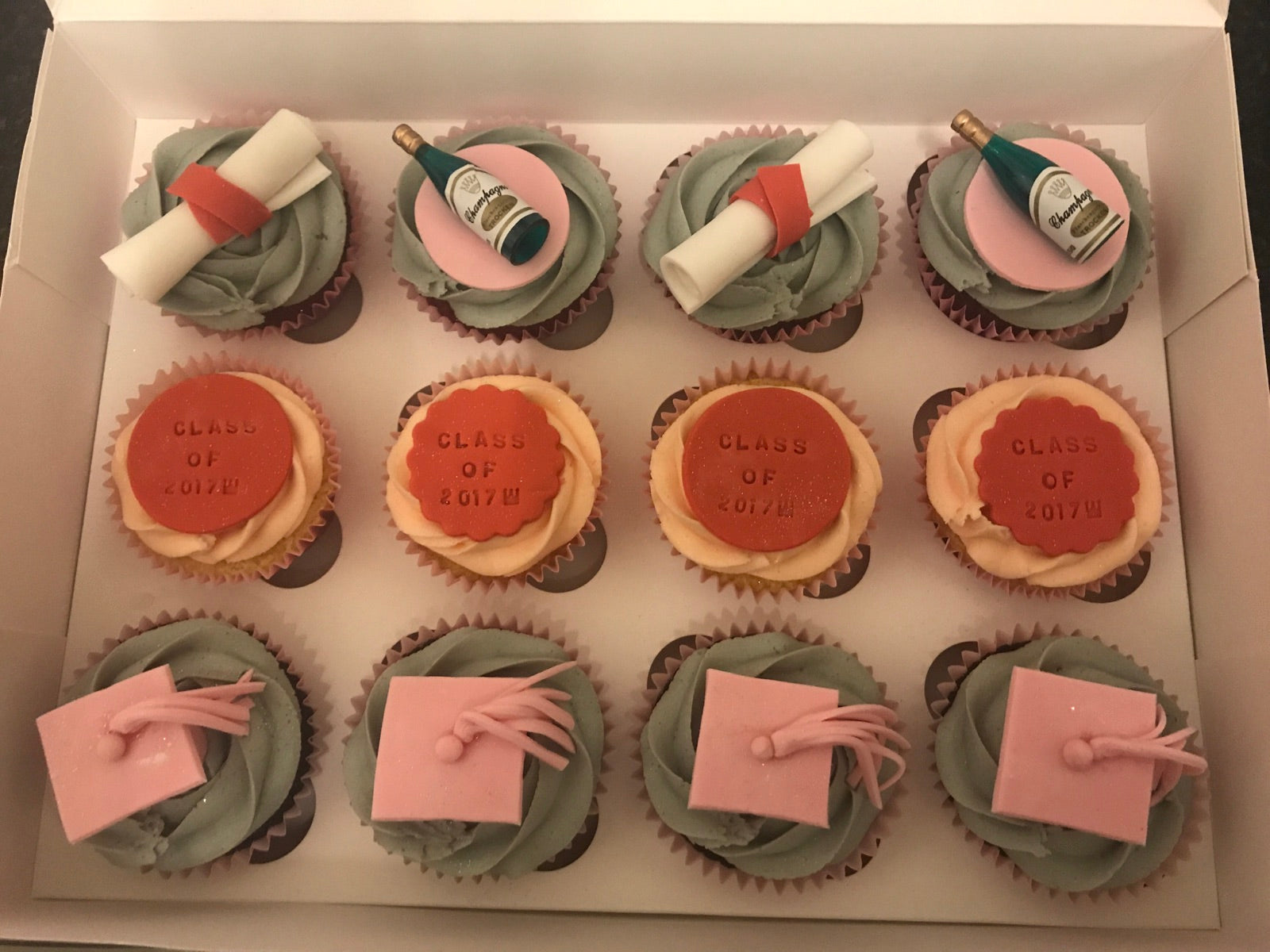 Bespoke cake and cupcake portfolio example