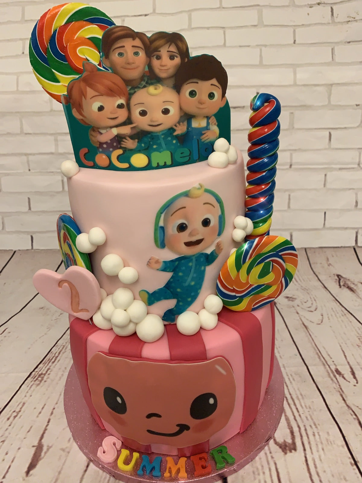 Handmade London cake design by Dimple Boy Cupcakes