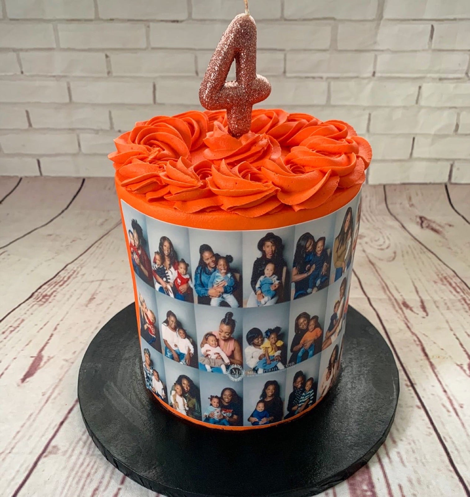 Bespoke cake and cupcake portfolio example