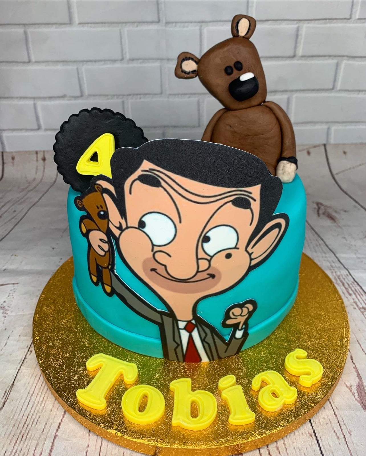 Custom celebration cake by Dimple Boy Cupcakes