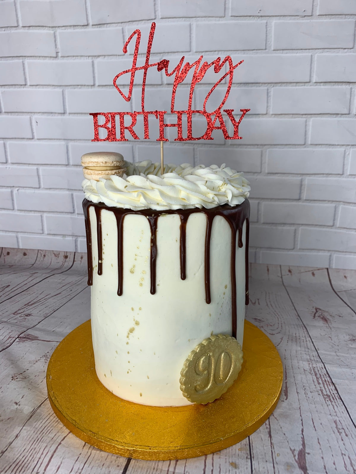Bespoke cake and cupcake portfolio example