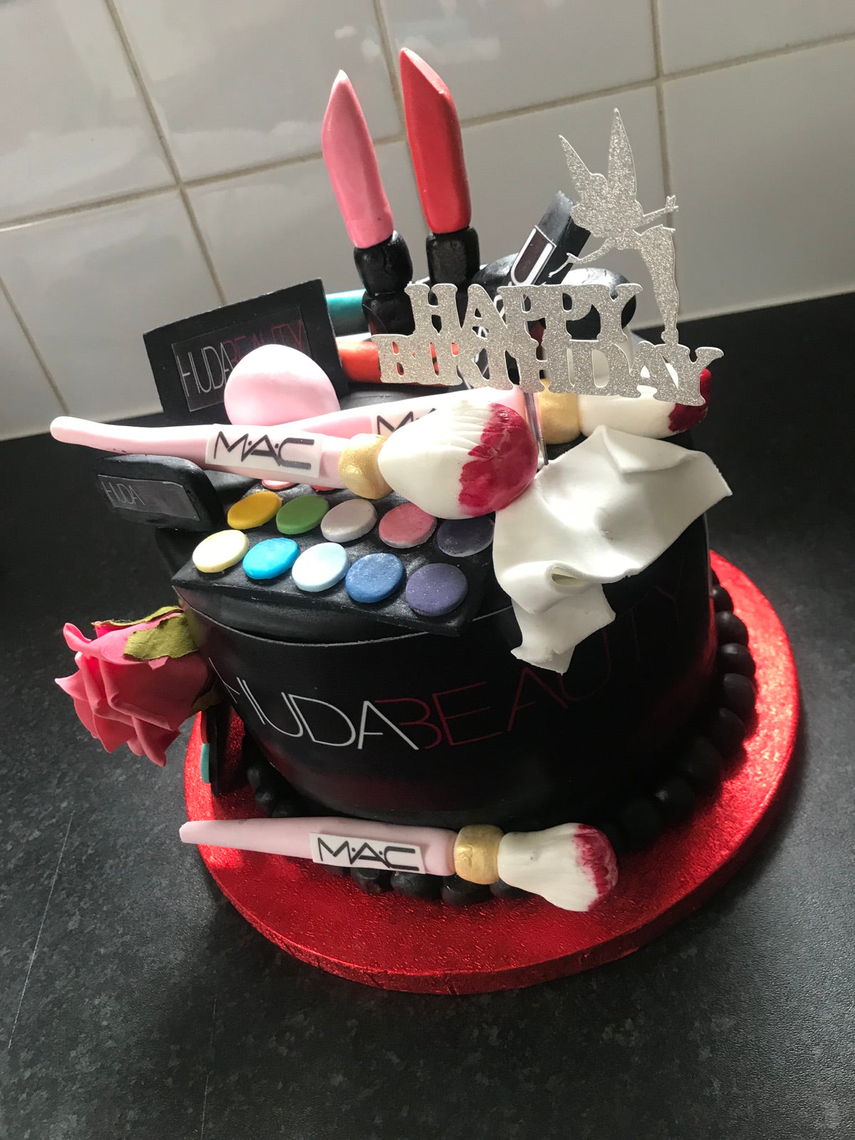 Corporate cupcake and branded bake example