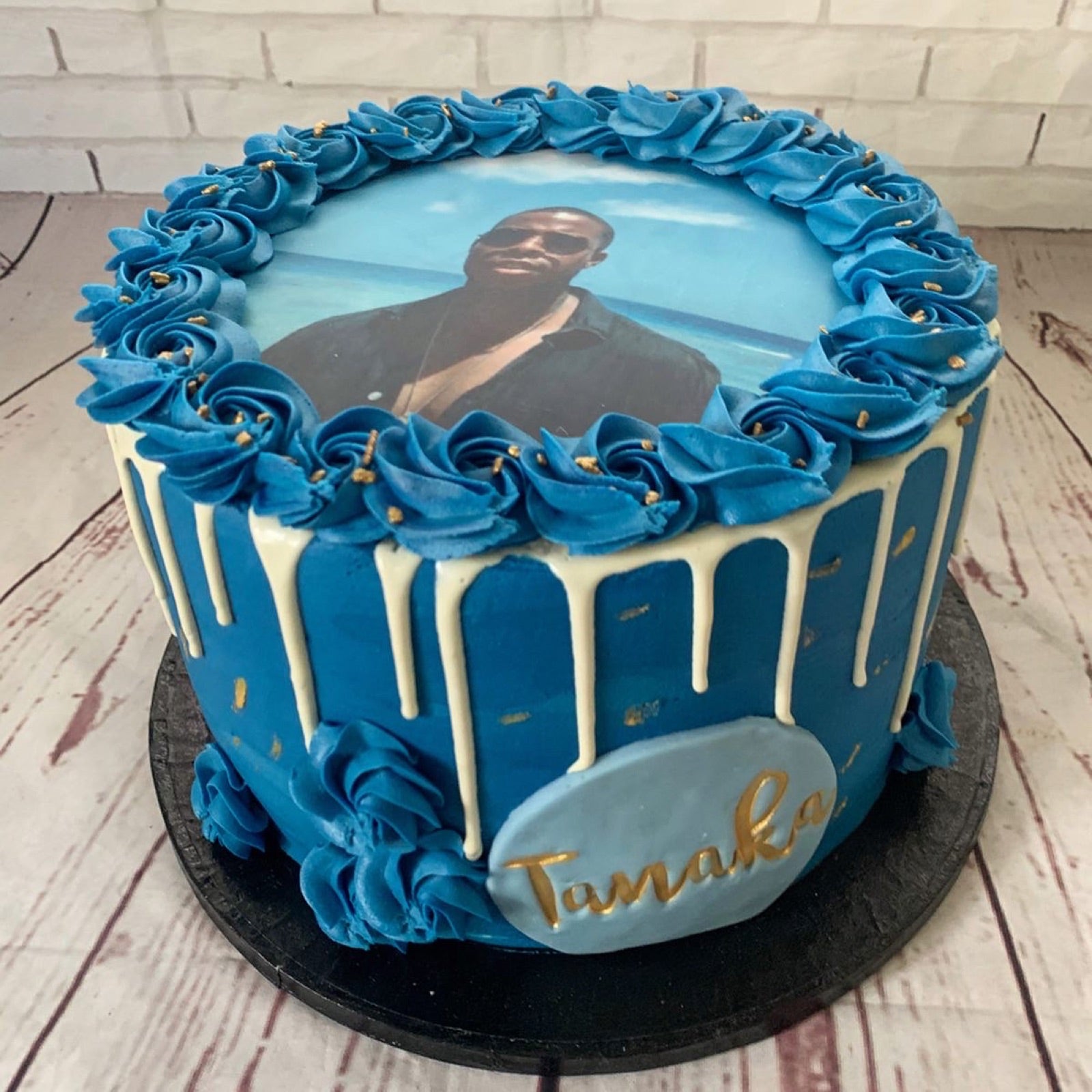 Custom celebration cake by Dimple Boy Cupcakes