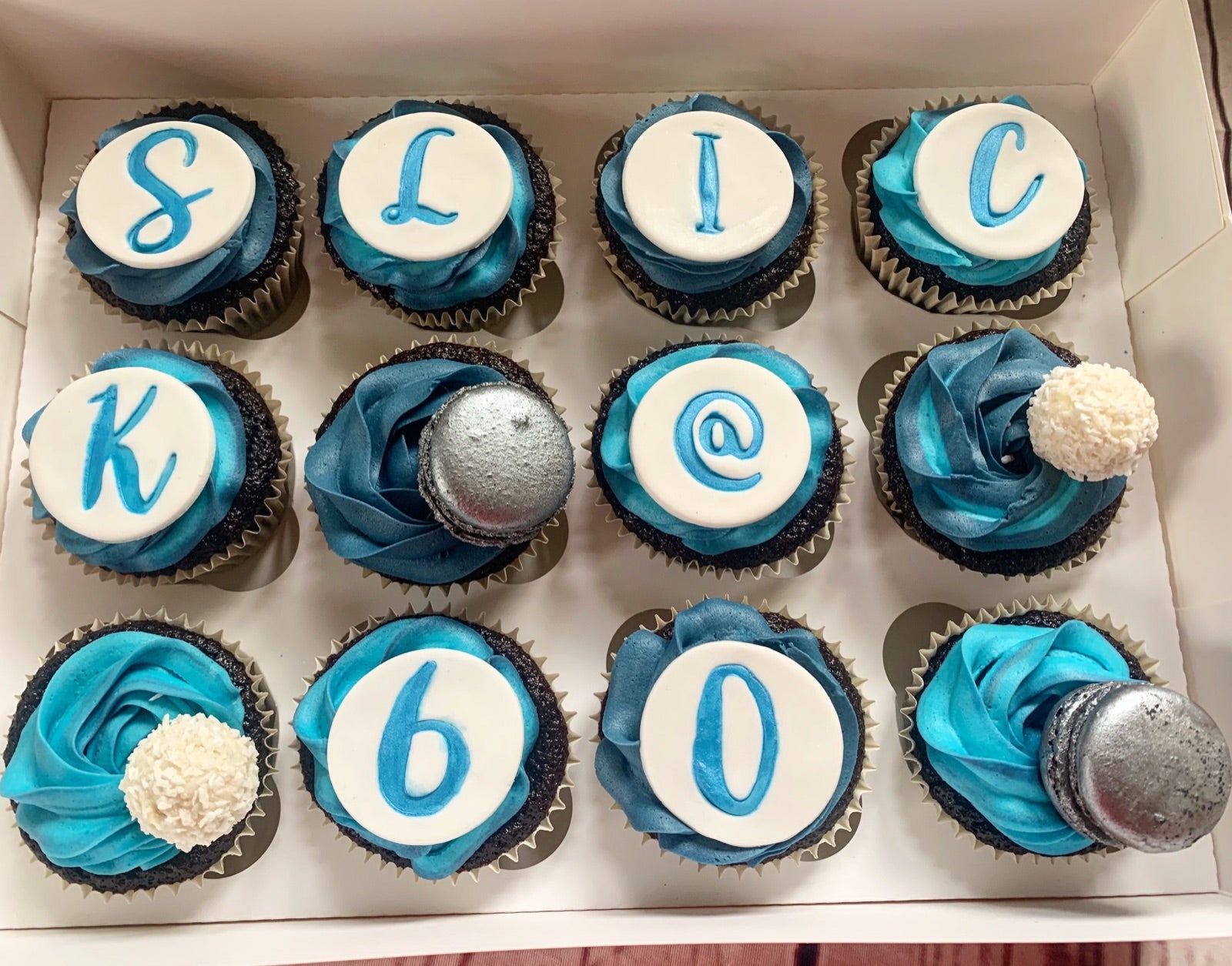 Custom celebration cake by Dimple Boy Cupcakes