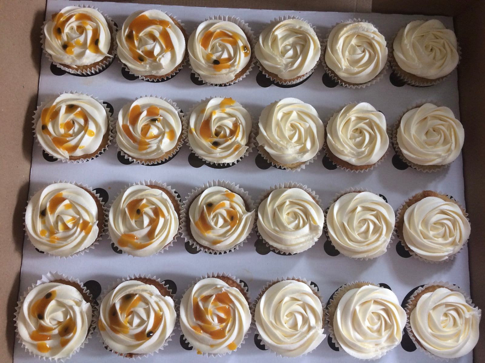 Bespoke cake and cupcake portfolio example
