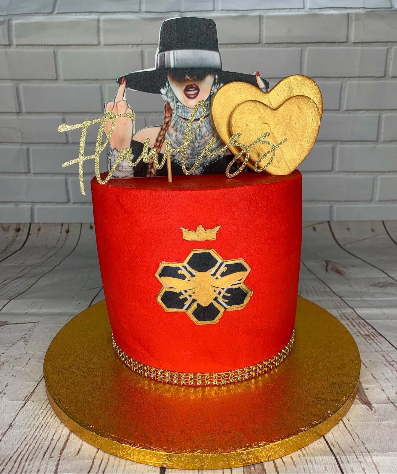 Custom celebration cake by Dimple Boy Cupcakes