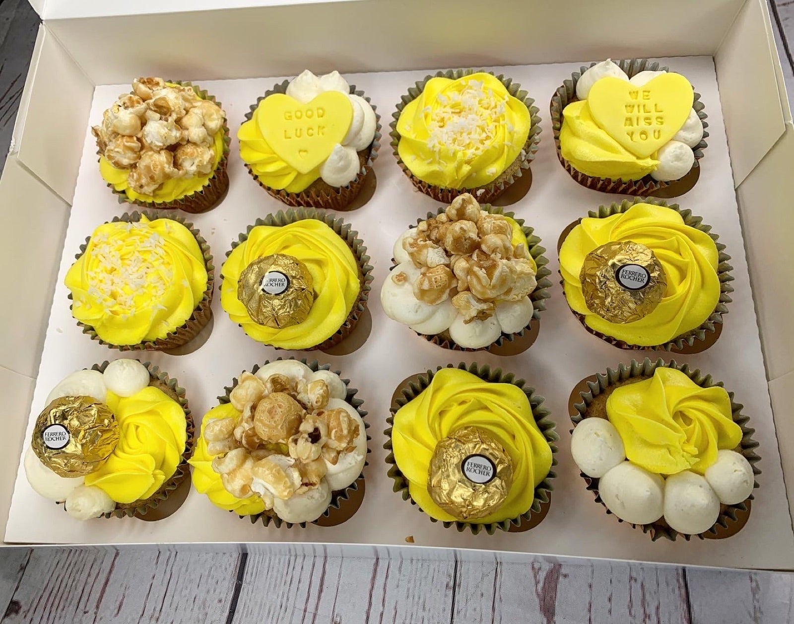 Bespoke cake and cupcake portfolio example
