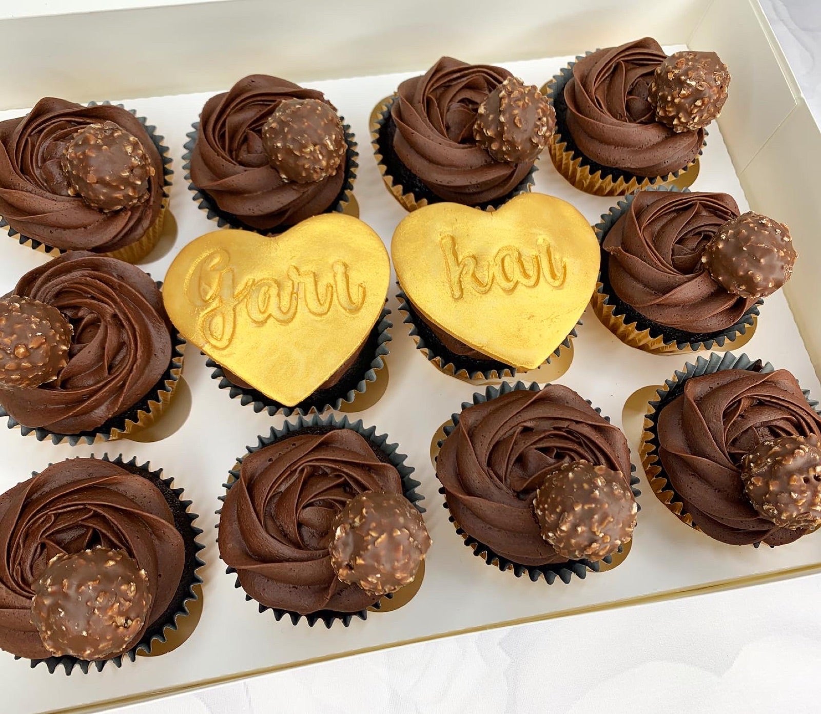 Birthday cake design from the Dimple Boy Cupcakes gallery