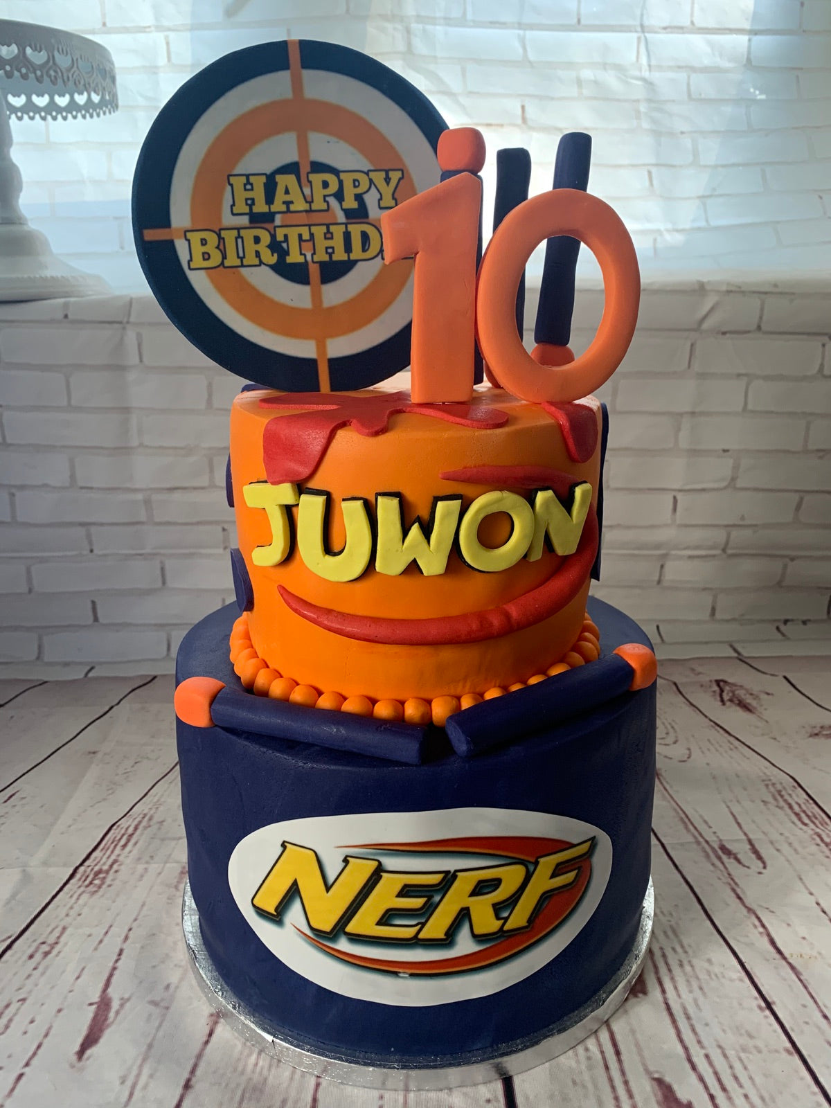 Corporate cupcake and branded bake example