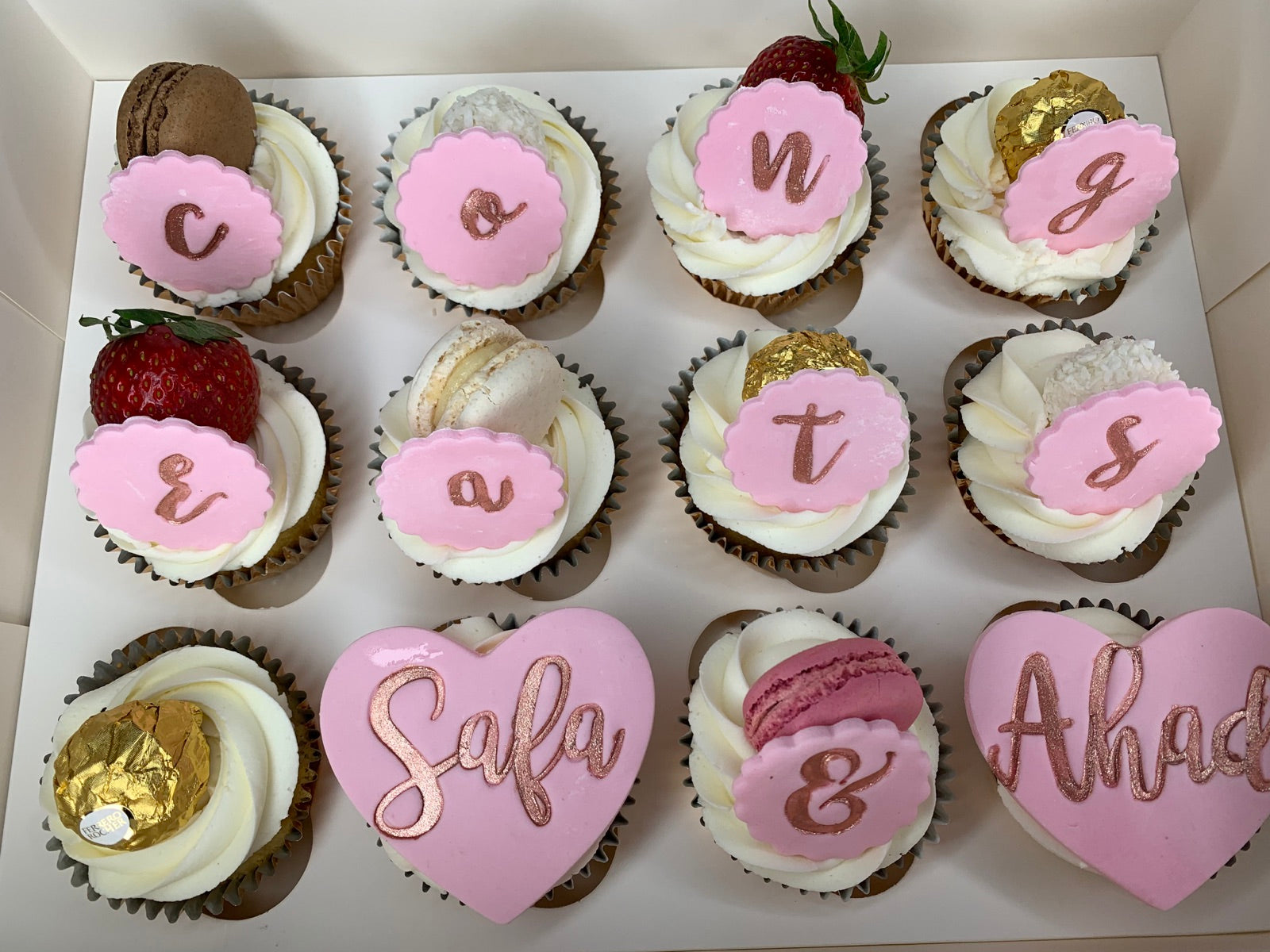 Birthday cake design from the Dimple Boy Cupcakes gallery
