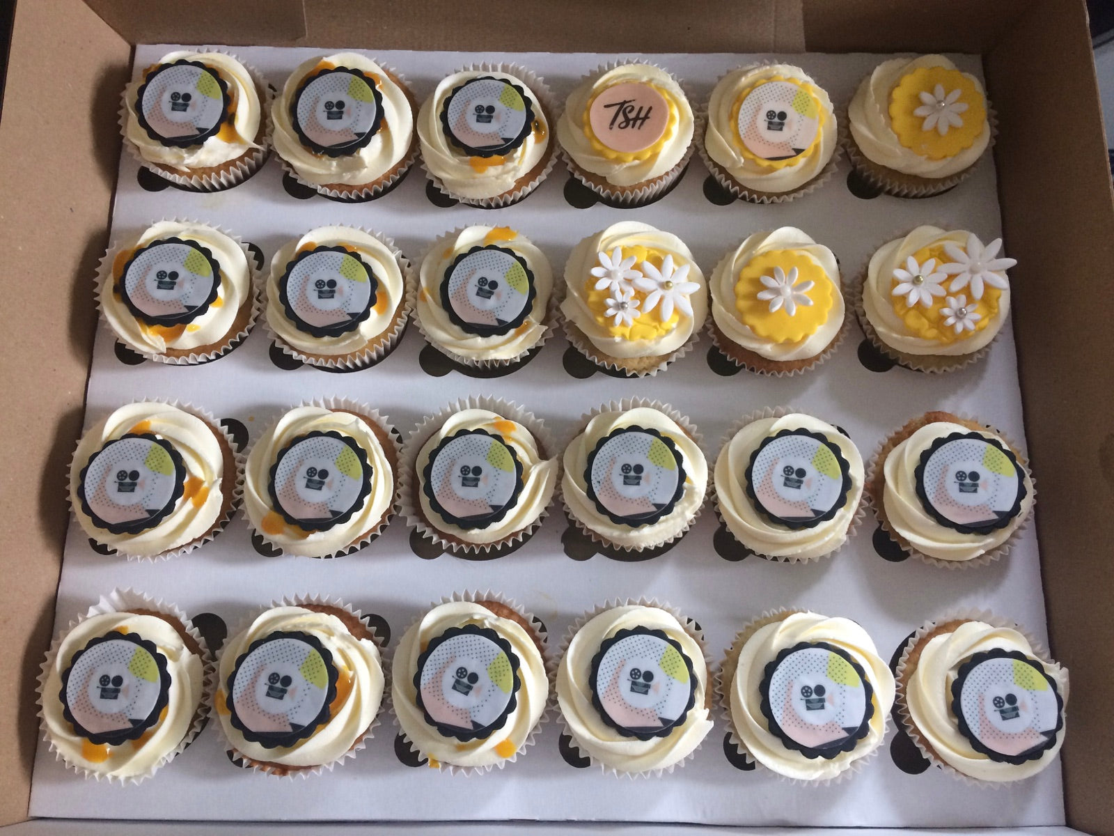 Birthday cake design from the Dimple Boy Cupcakes gallery