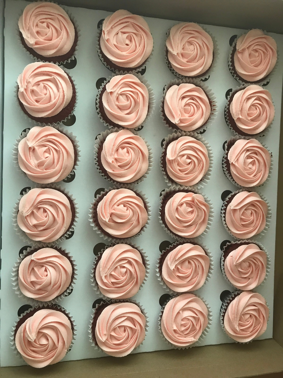 Bespoke cake and cupcake portfolio example