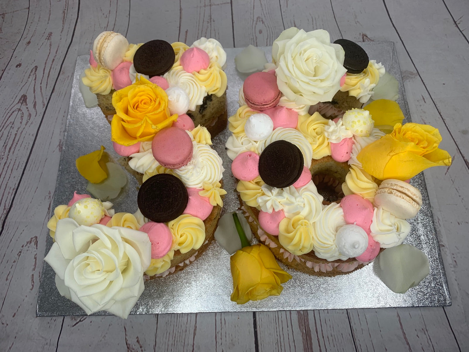 Birthday cake design from the Dimple Boy Cupcakes gallery