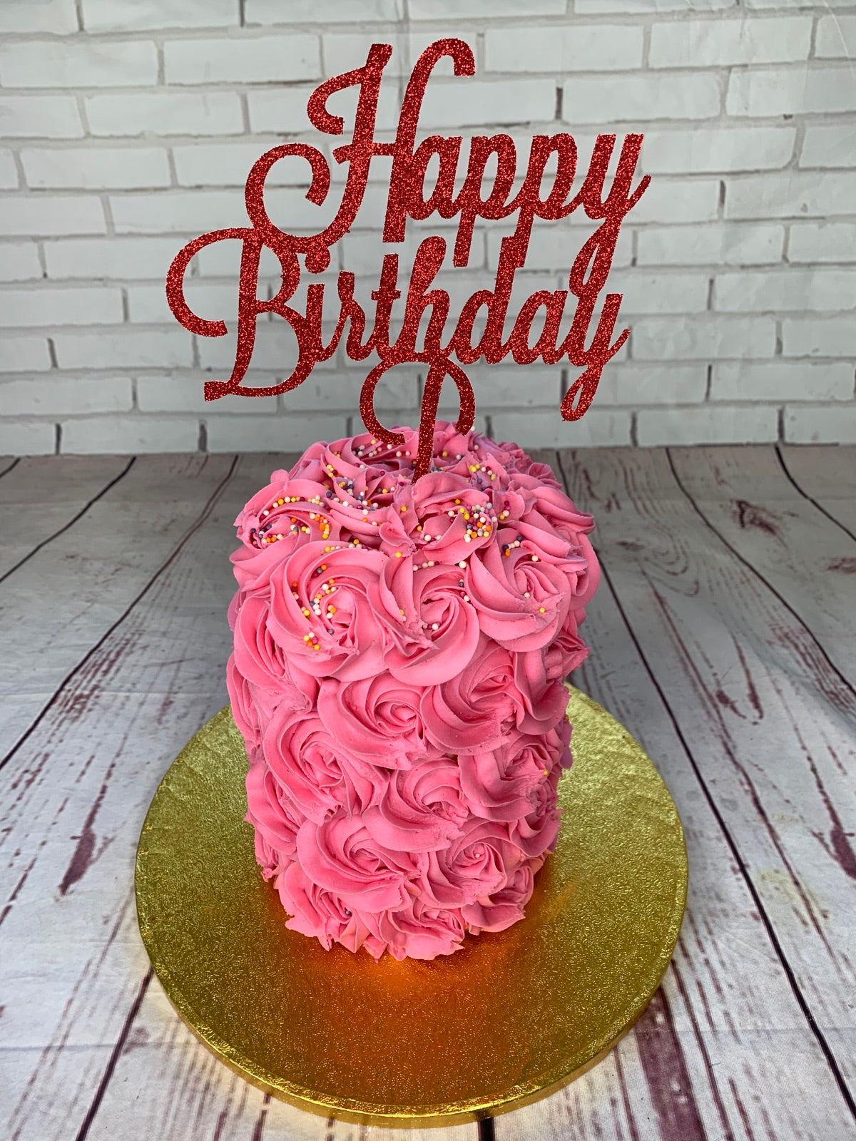 Corporate cupcake and branded bake example