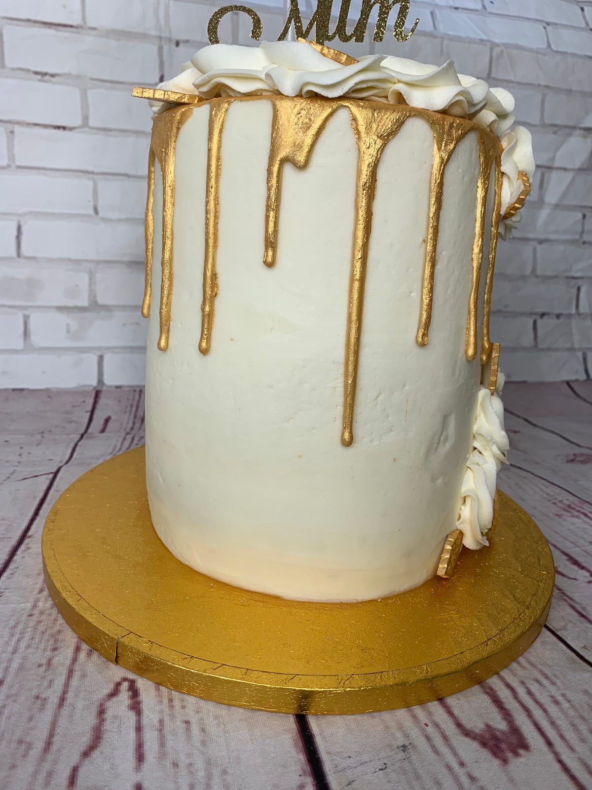 Custom celebration cake by Dimple Boy Cupcakes