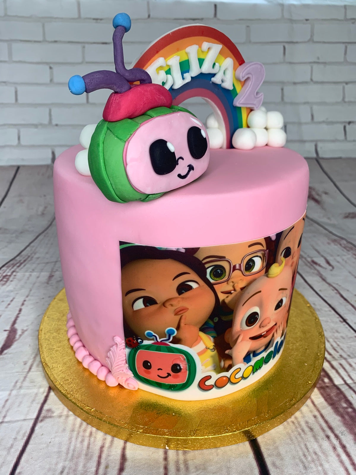 Birthday cake design from the Dimple Boy Cupcakes gallery