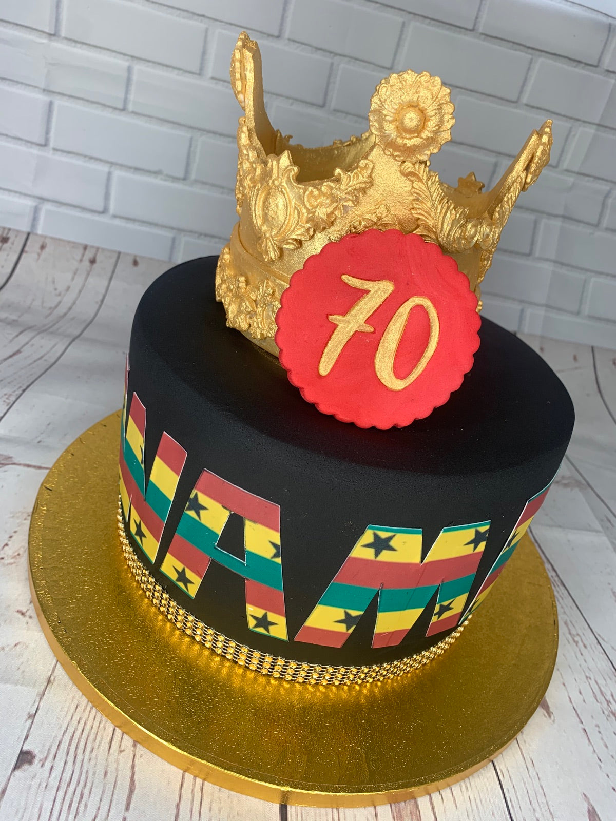 Custom celebration cake by Dimple Boy Cupcakes