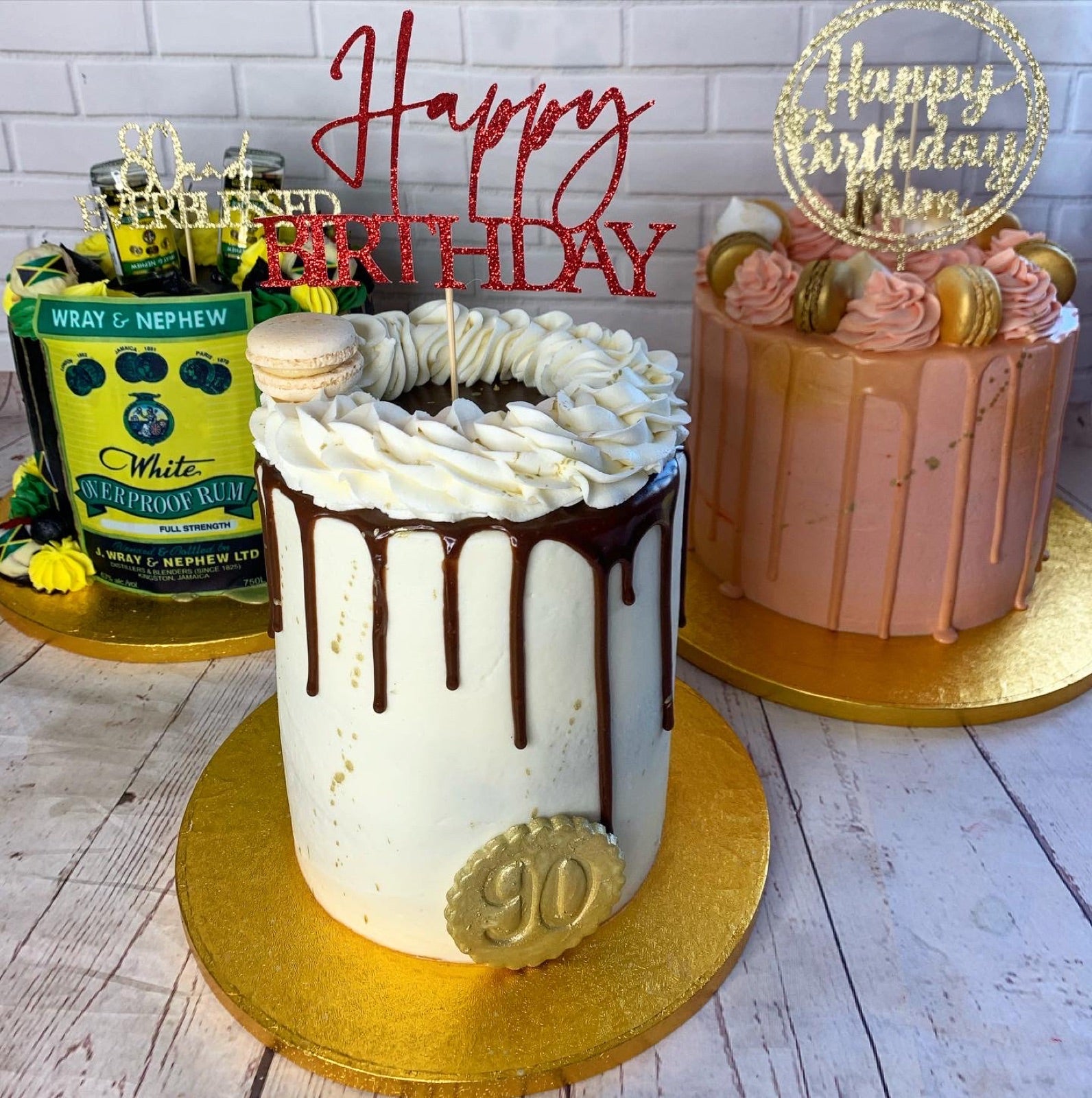 Corporate cupcake and branded bake example