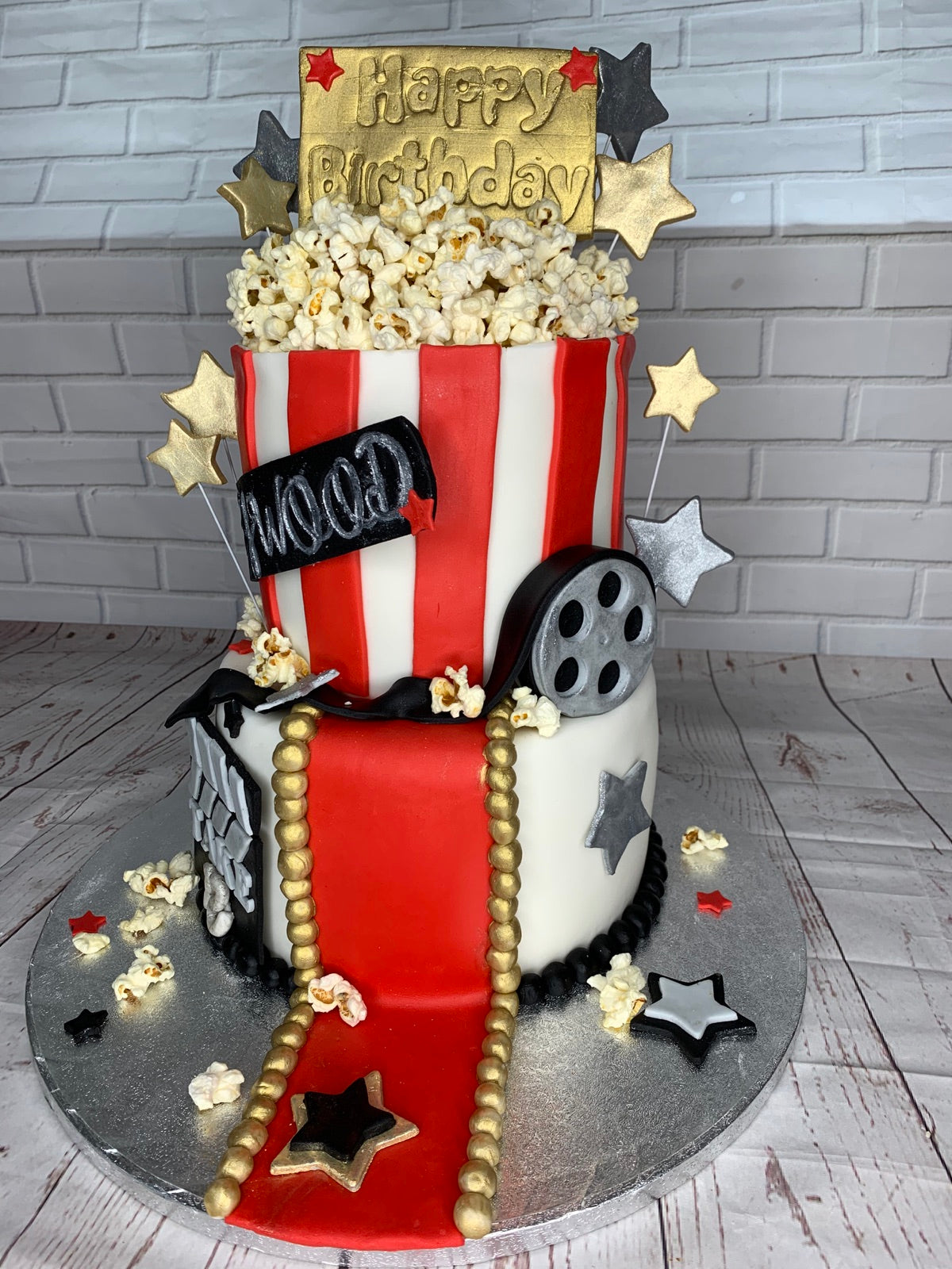 Birthday cake design from the Dimple Boy Cupcakes gallery
