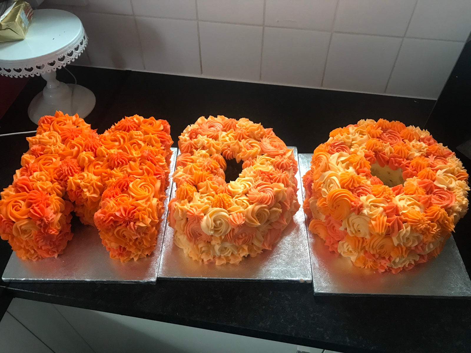 Corporate cupcake and branded bake example