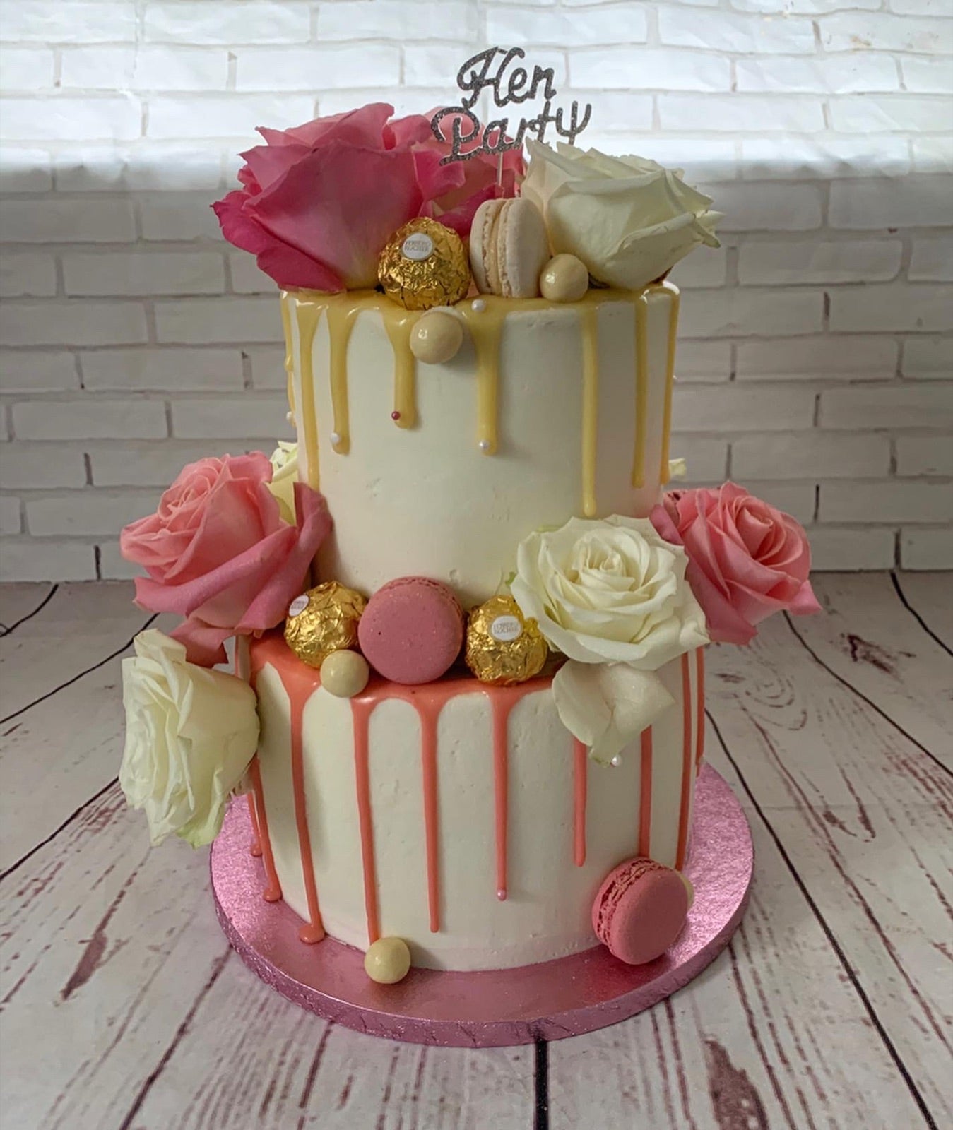 Custom celebration cake by Dimple Boy Cupcakes