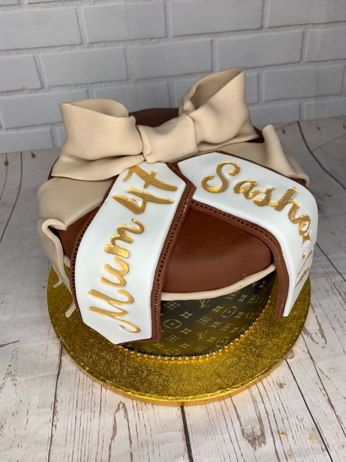 Corporate cupcake and branded bake example