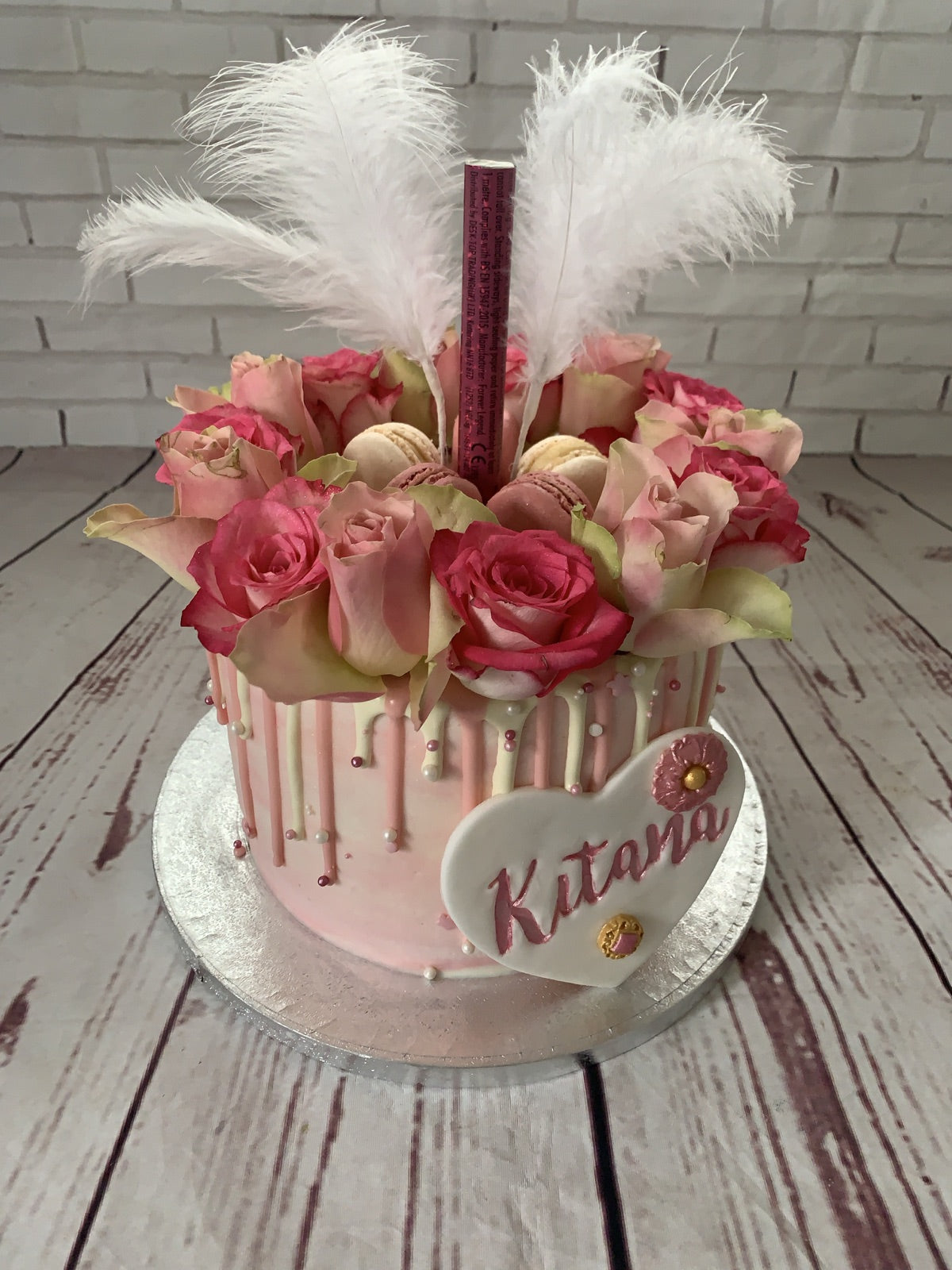 Birthday cake design from the Dimple Boy Cupcakes gallery