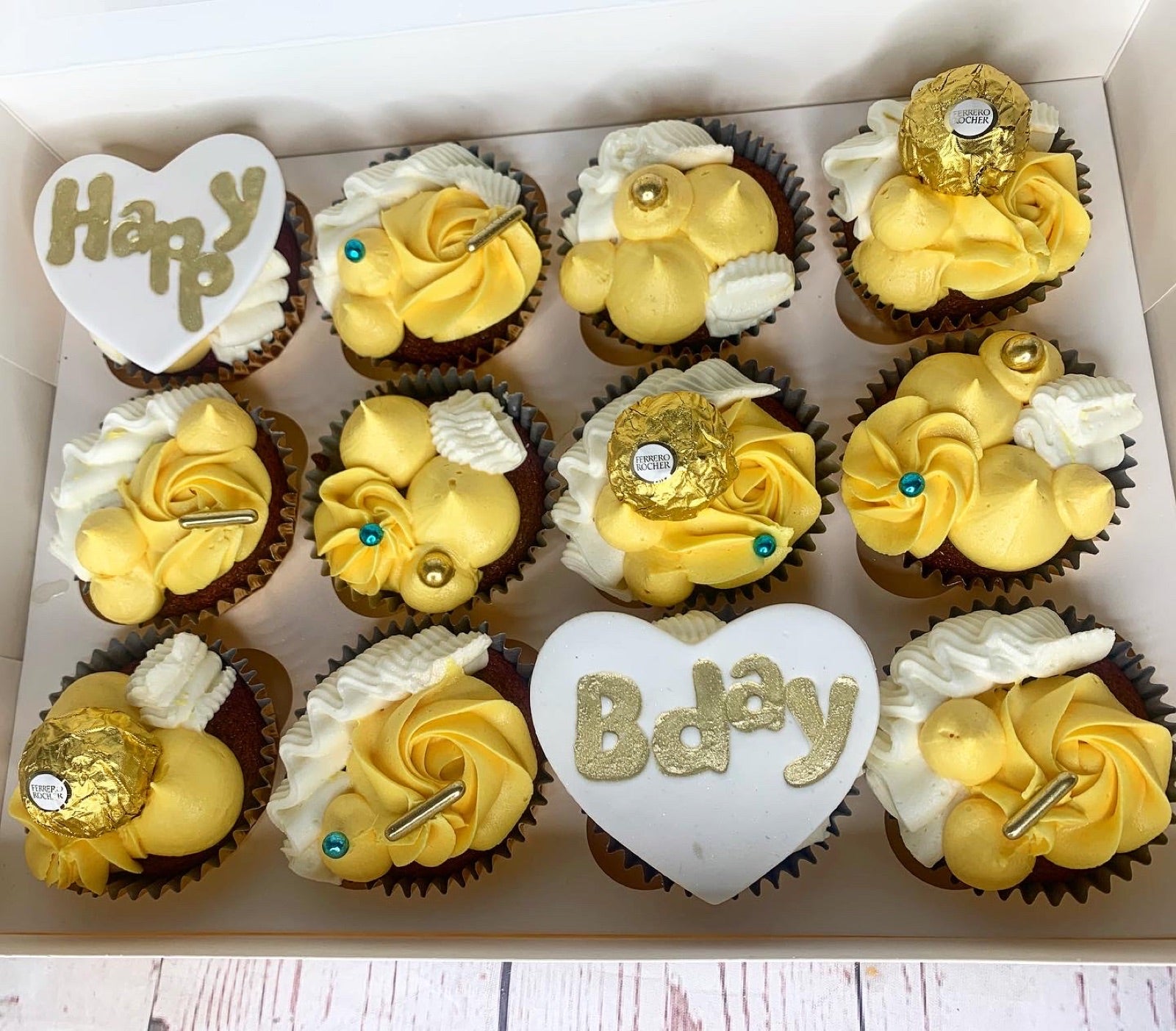 Custom celebration cake by Dimple Boy Cupcakes