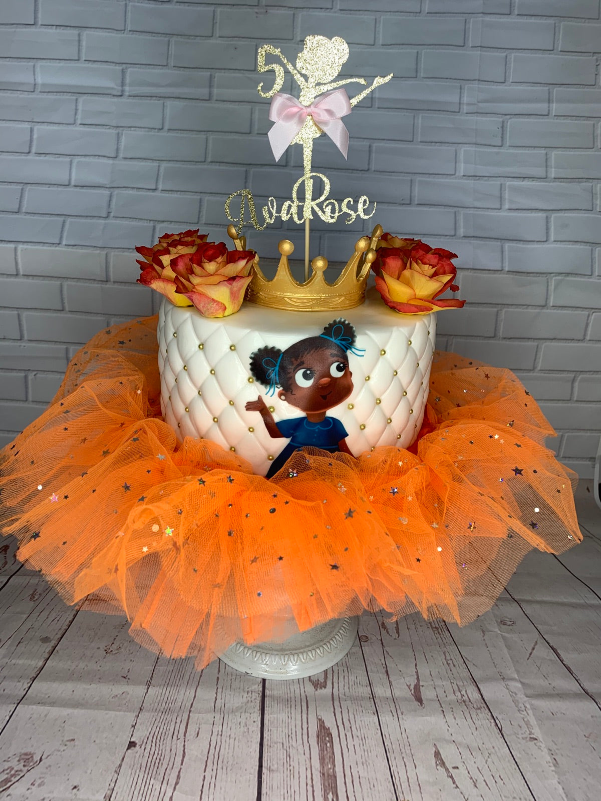 Birthday cake design from the Dimple Boy Cupcakes gallery
