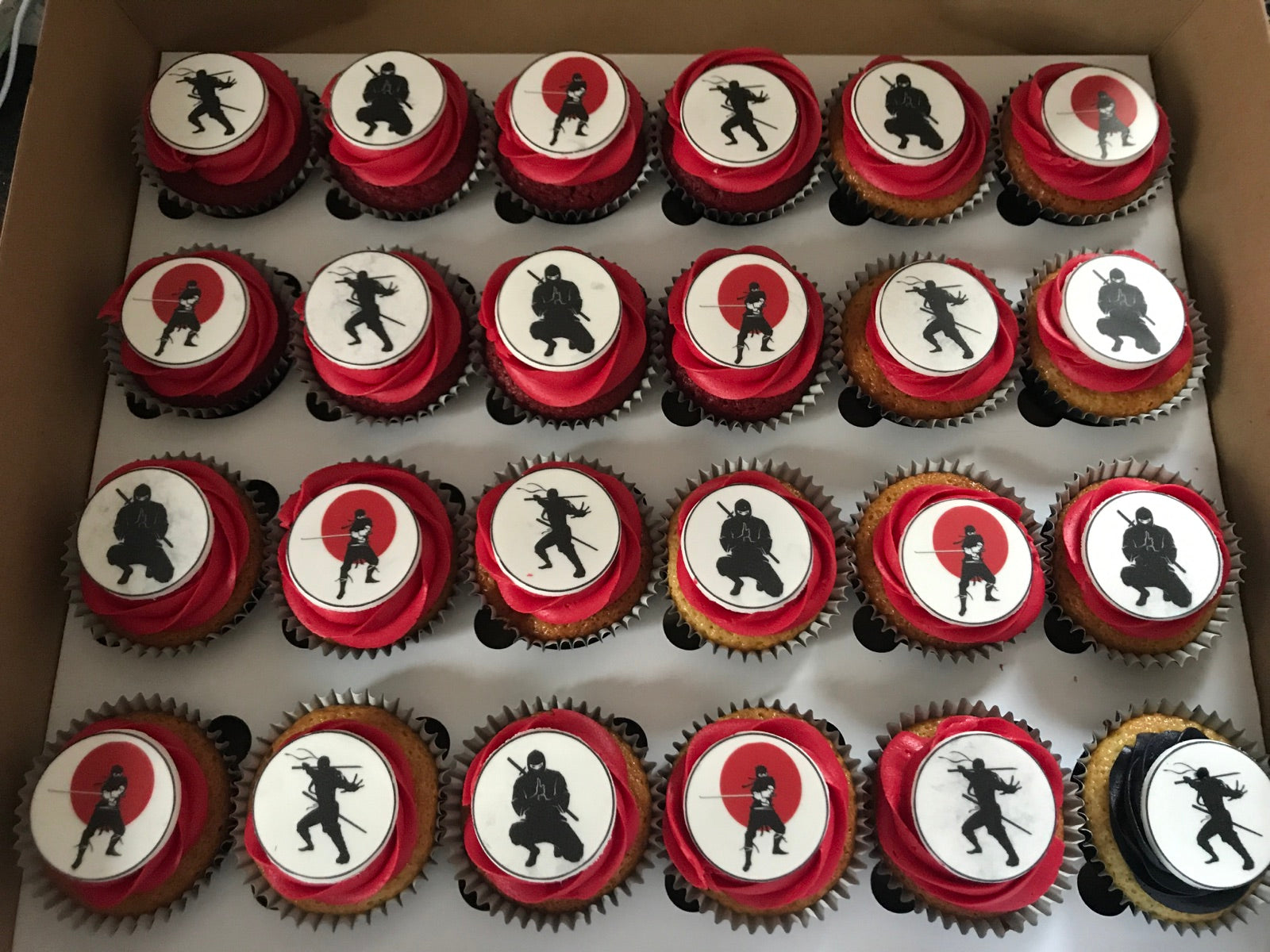 Birthday cake design from the Dimple Boy Cupcakes gallery