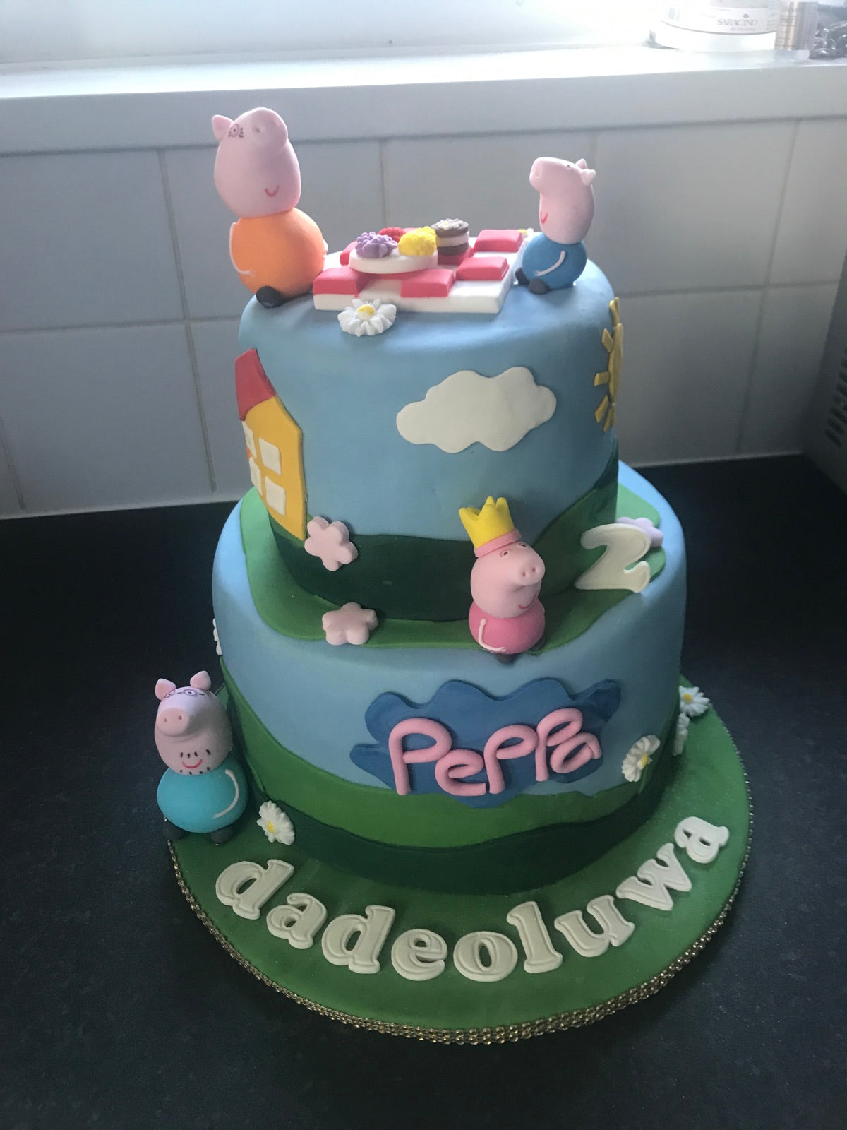 Handmade London cake design by Dimple Boy Cupcakes