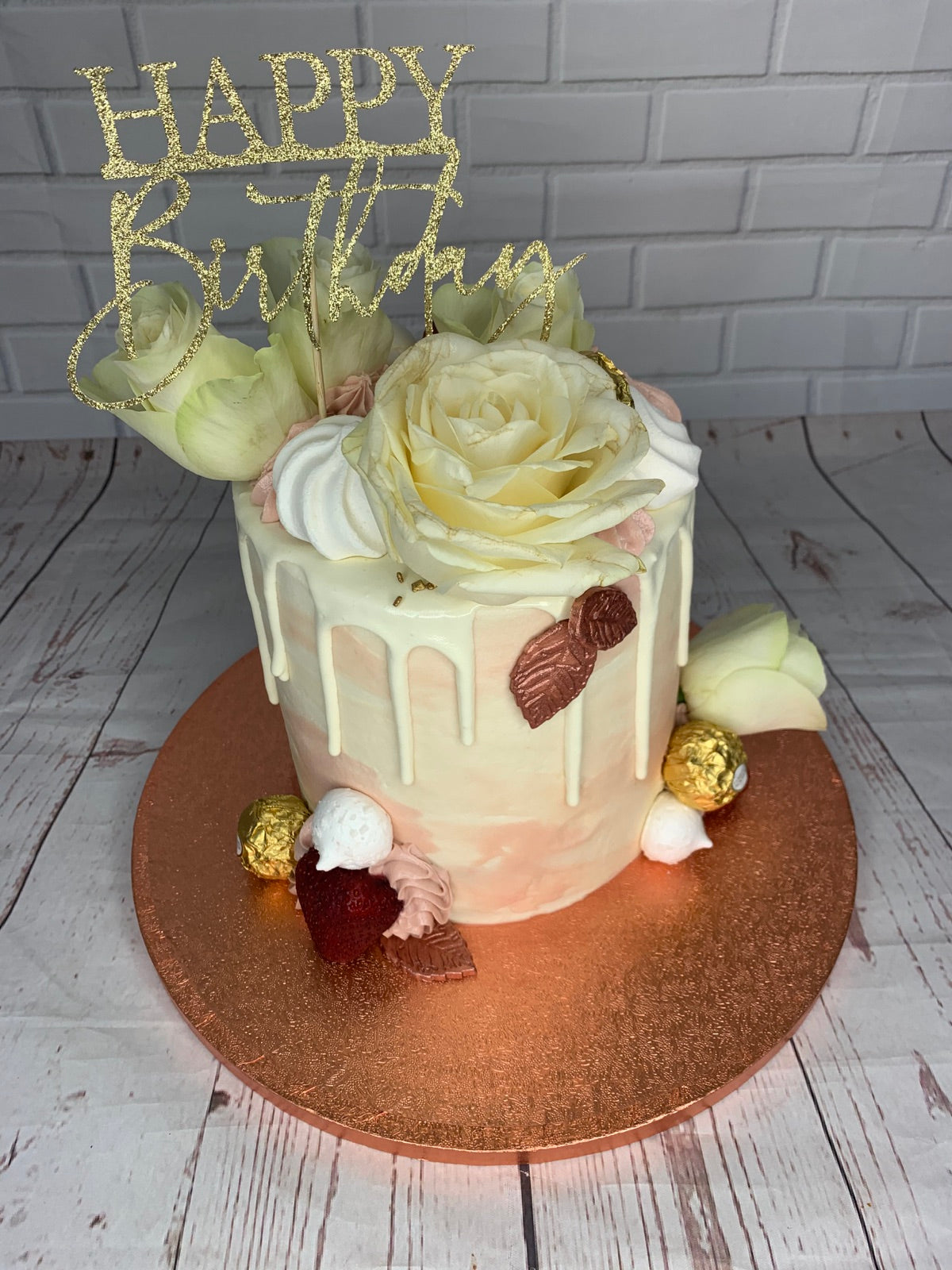 Custom celebration cake by Dimple Boy Cupcakes