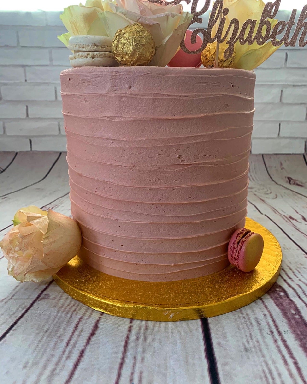 Custom celebration cake by Dimple Boy Cupcakes
