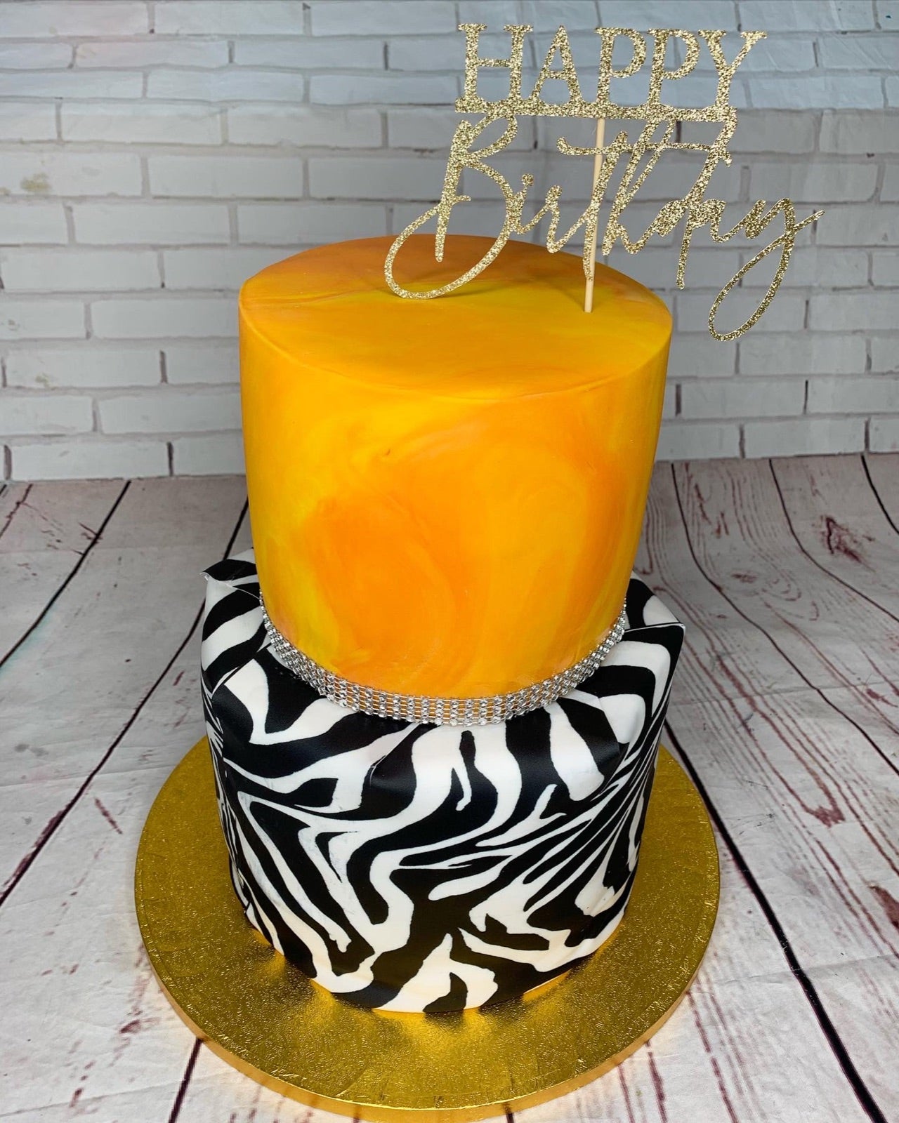 Corporate cupcake and branded bake example