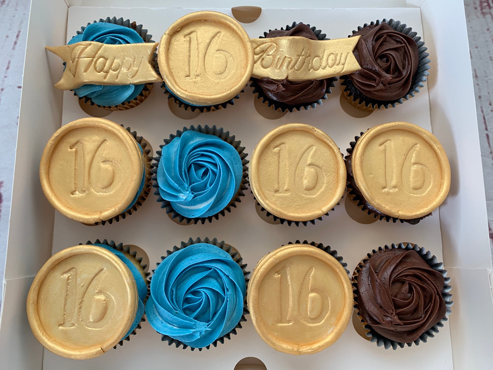 Custom celebration cake by Dimple Boy Cupcakes