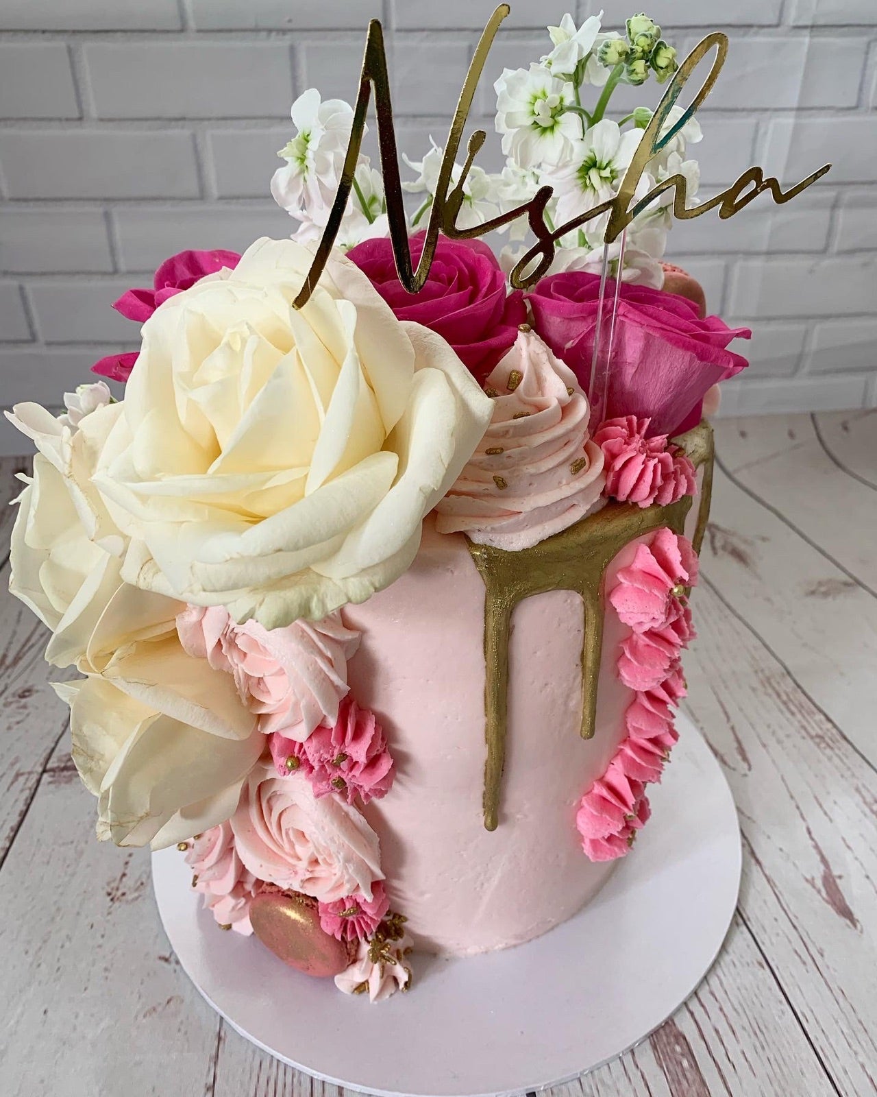 Birthday cake design from the Dimple Boy Cupcakes gallery