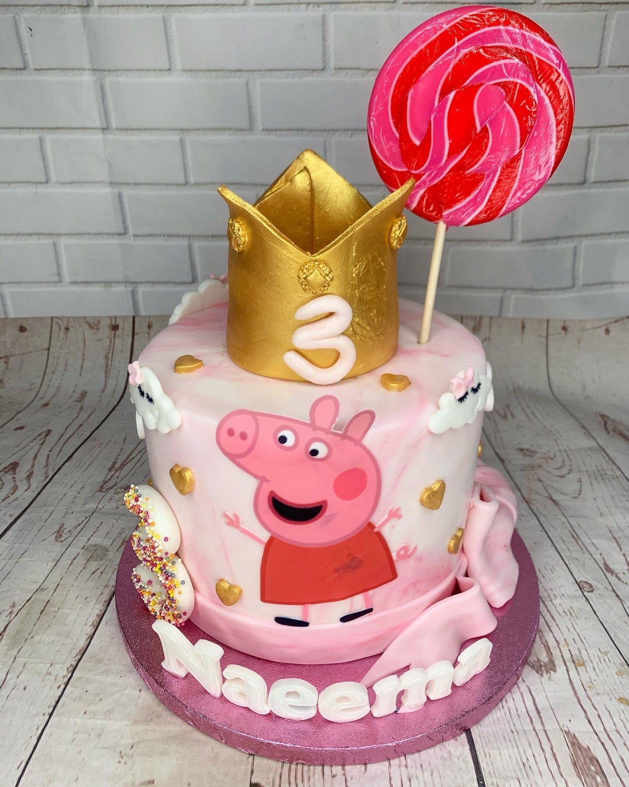 Corporate cupcake and branded bake example