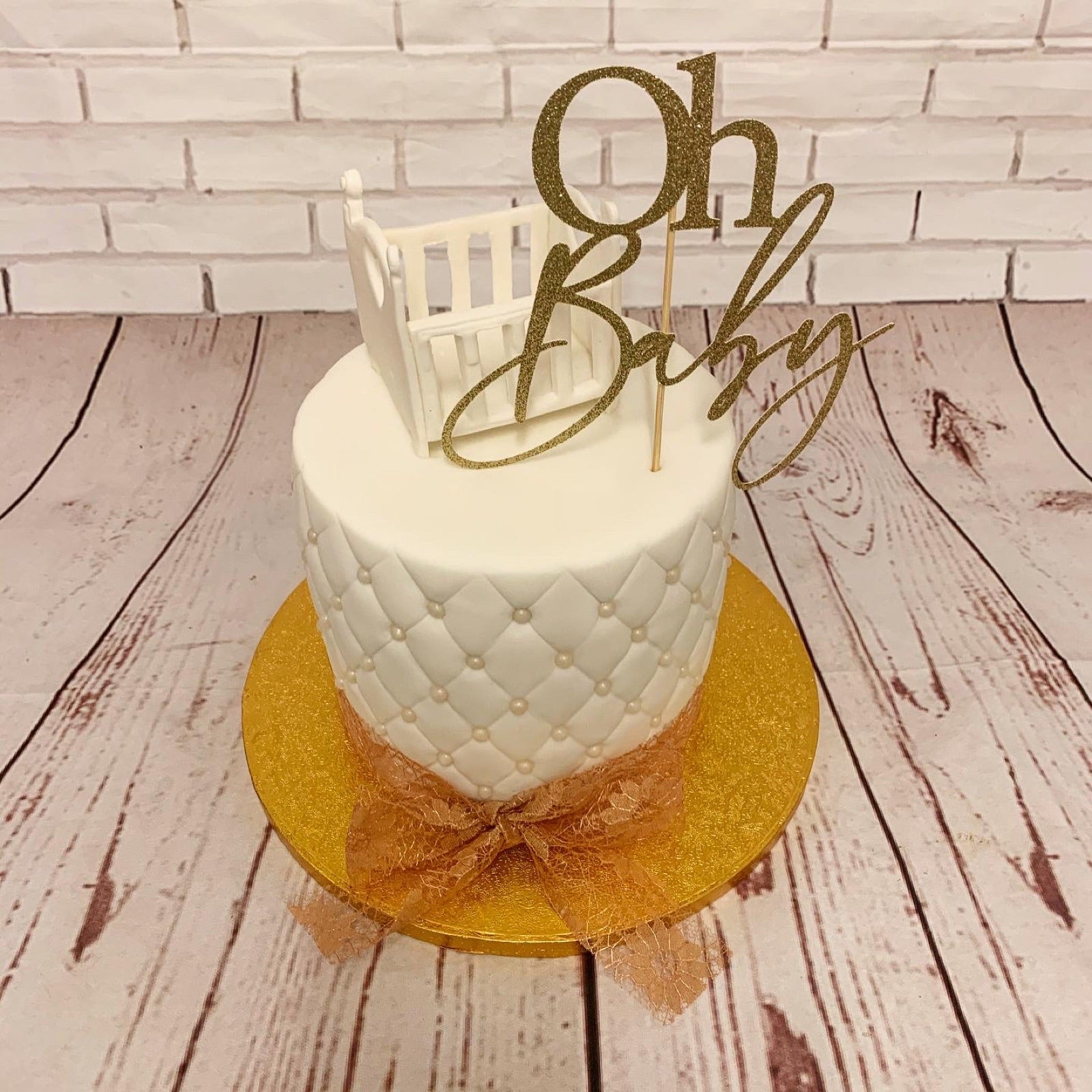 Birthday cake design from the Dimple Boy Cupcakes gallery