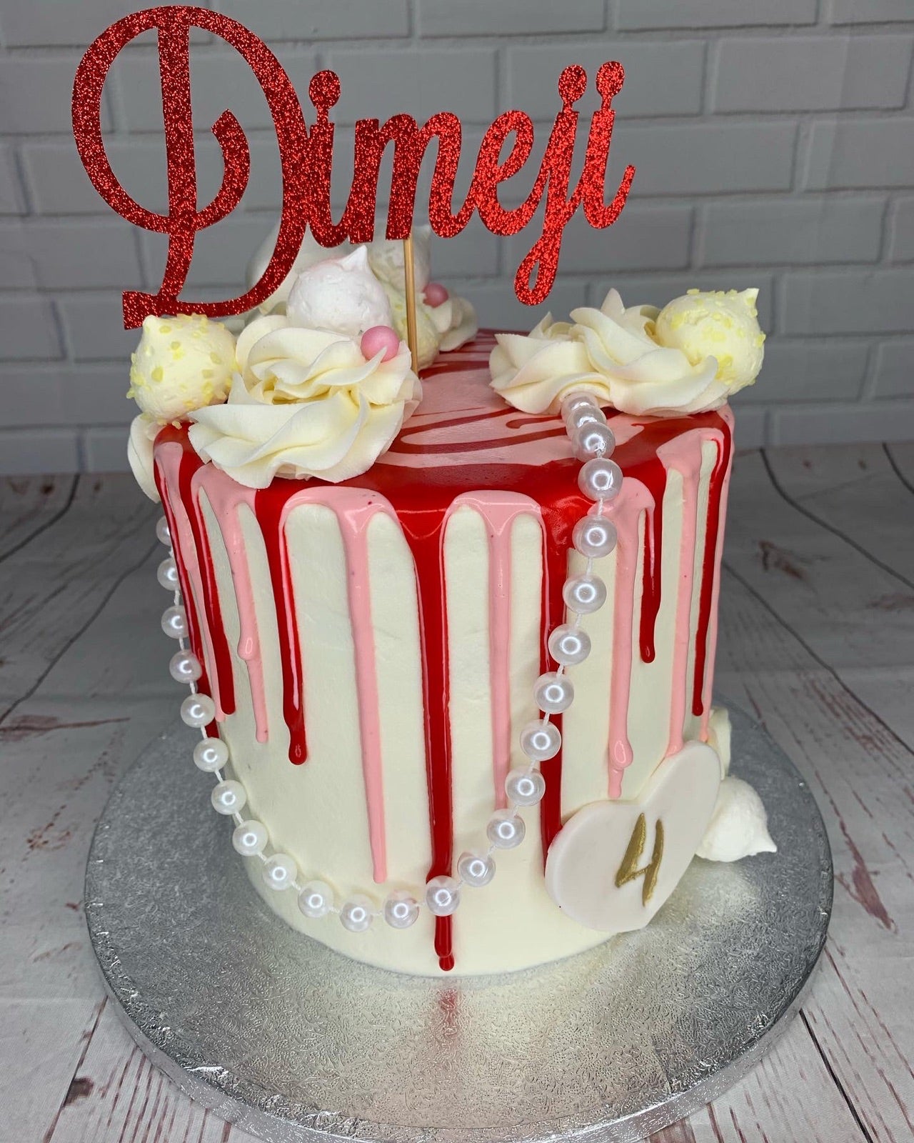 Handmade London cake design by Dimple Boy Cupcakes