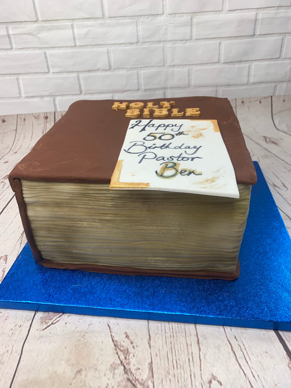 Custom celebration cake by Dimple Boy Cupcakes
