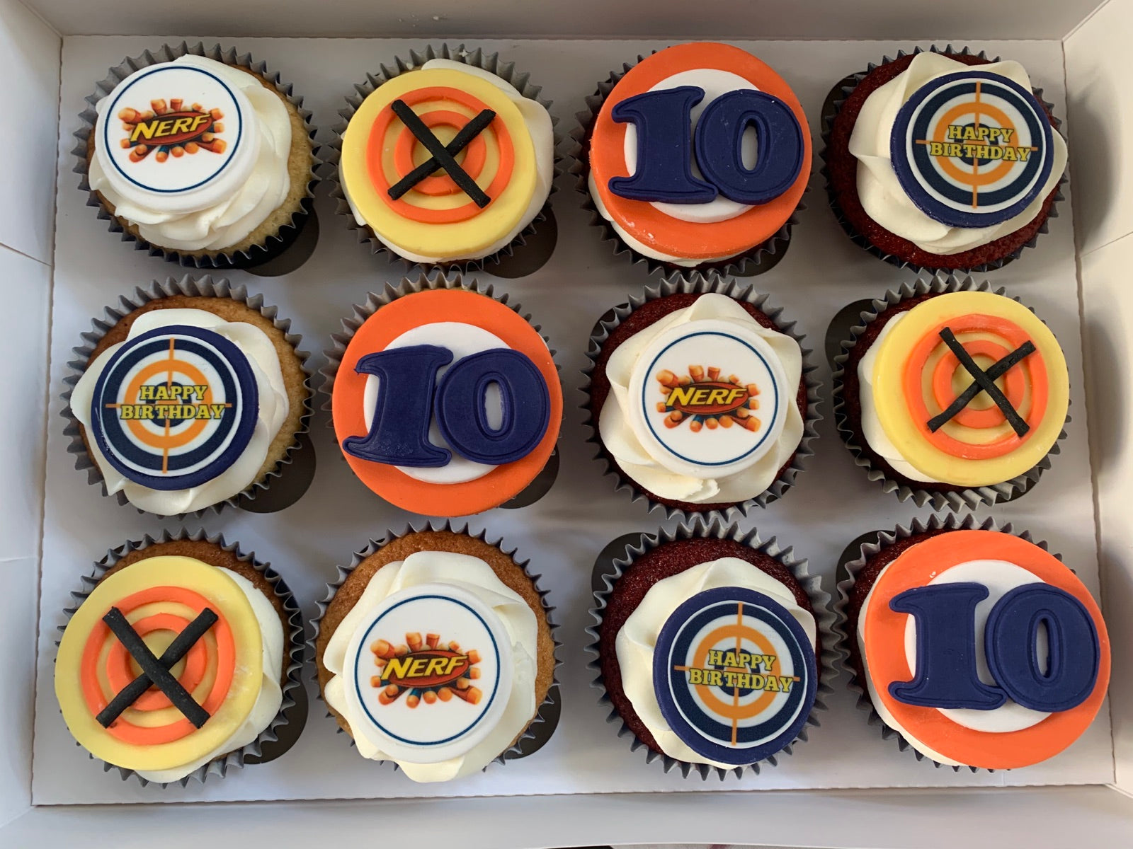Bespoke cake and cupcake portfolio example