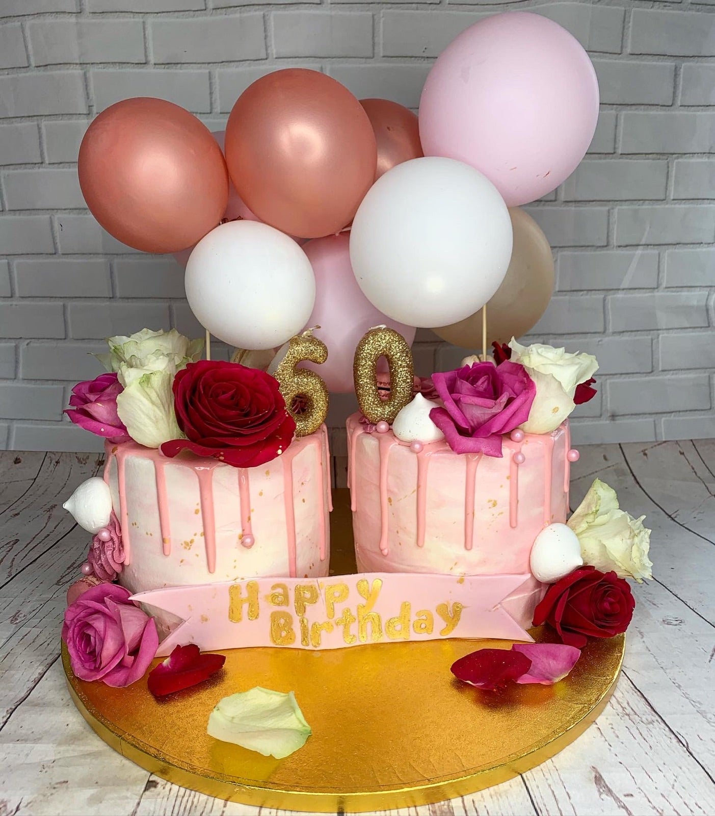 Birthday cake design from the Dimple Boy Cupcakes gallery