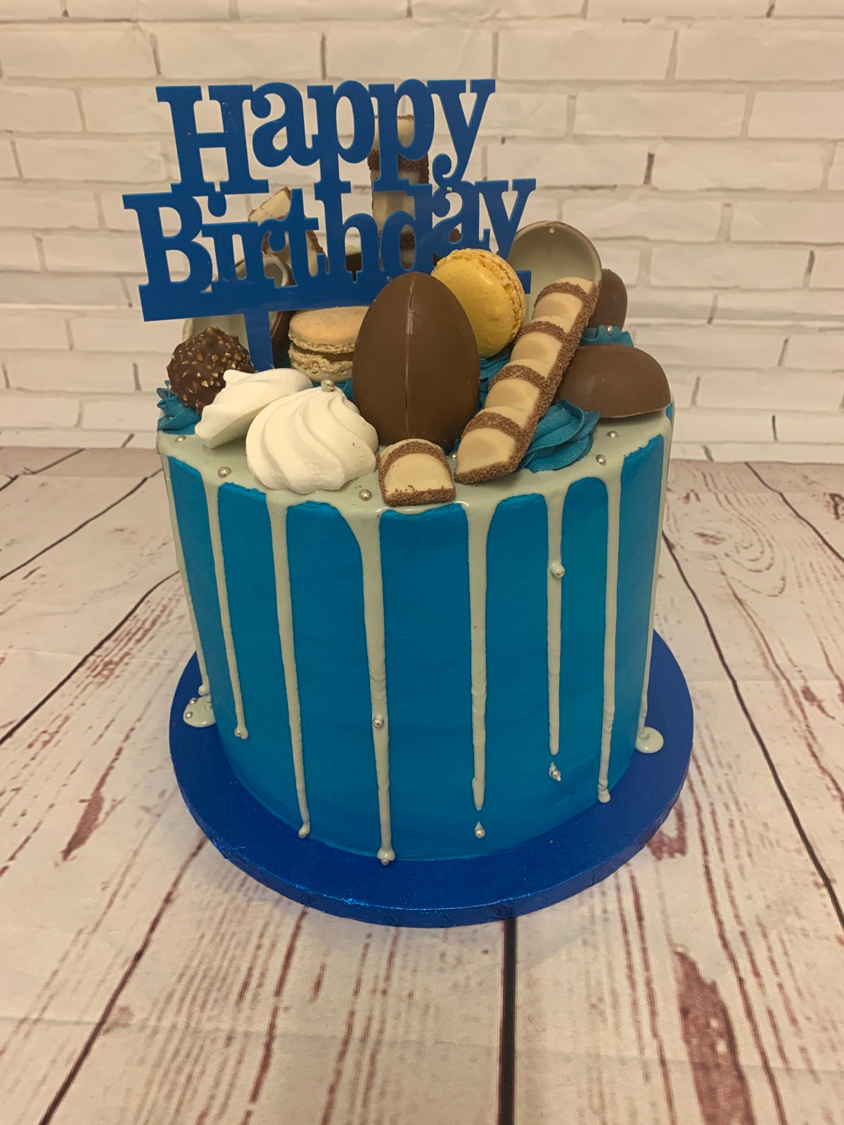 Custom celebration cake by Dimple Boy Cupcakes